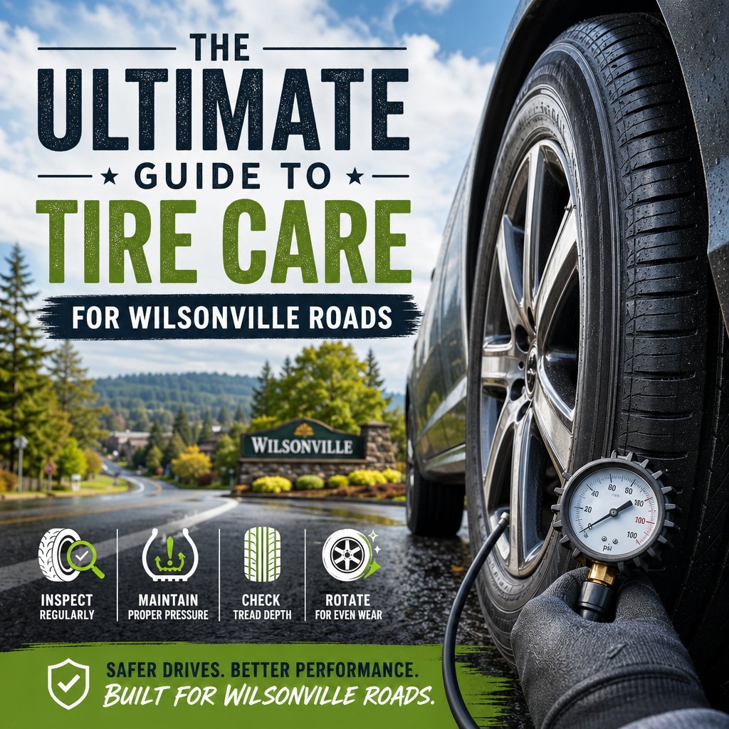 Tire care guide for safer driving on Wilsonville roads