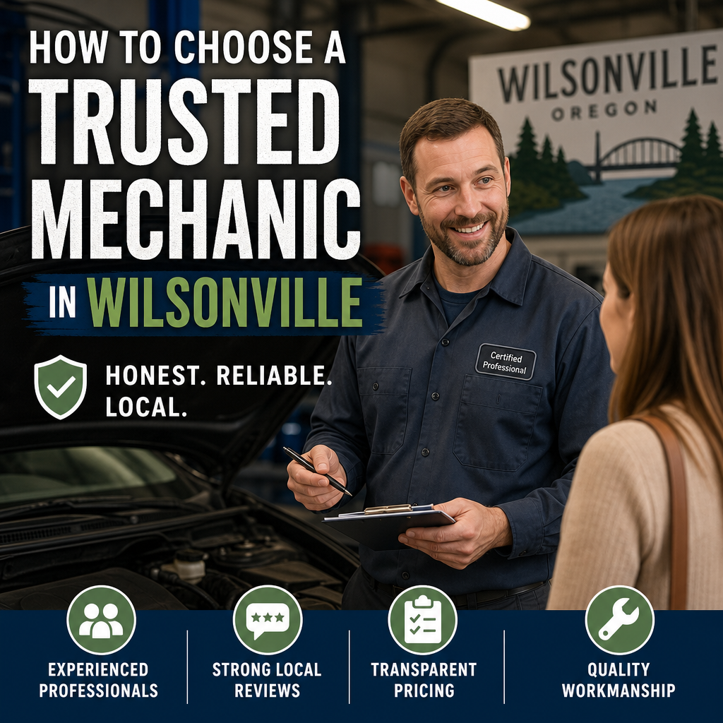 Checklist for choosing a trusted mechanic in Wilsonville with honest, reliable local service